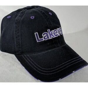NBA Elevation Women's OSFA Los Angeles Lakers Basketball Baseball Cap NEW